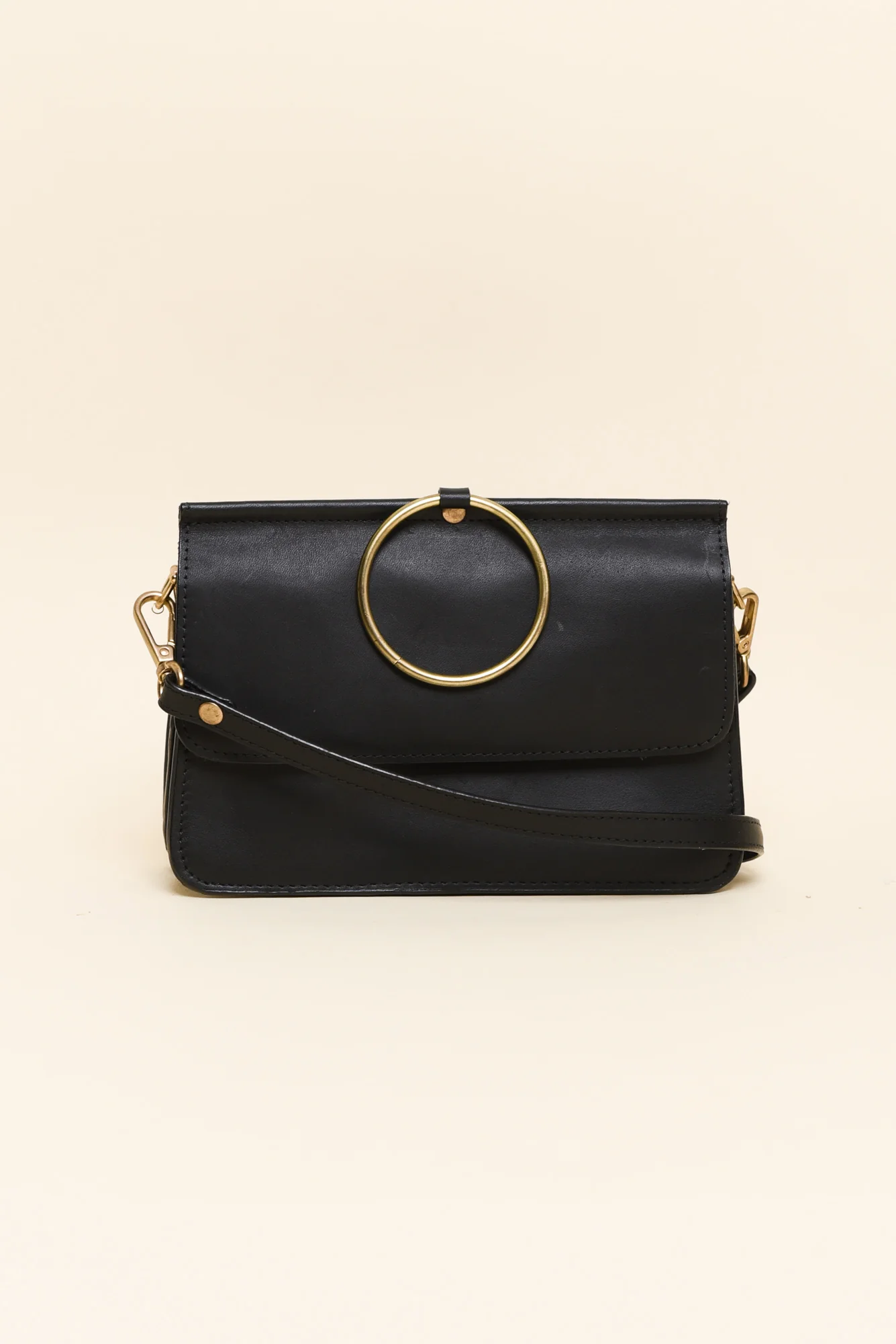 Ainsley Black Crossbody Bag
