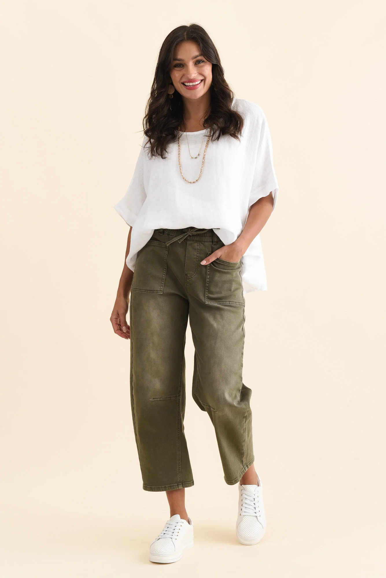 BB Barrel Khaki Jeans - Image 4