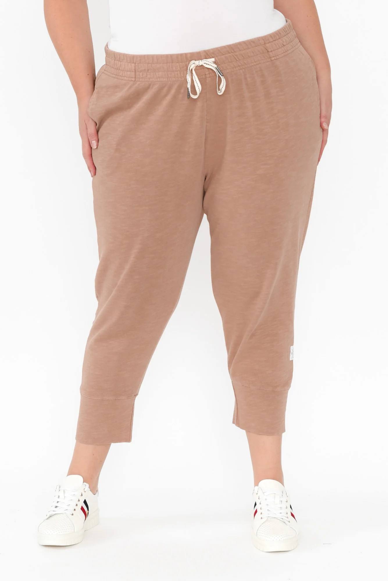 Fundamental Brunch Mocha Cotton Sweatpants - Image 8