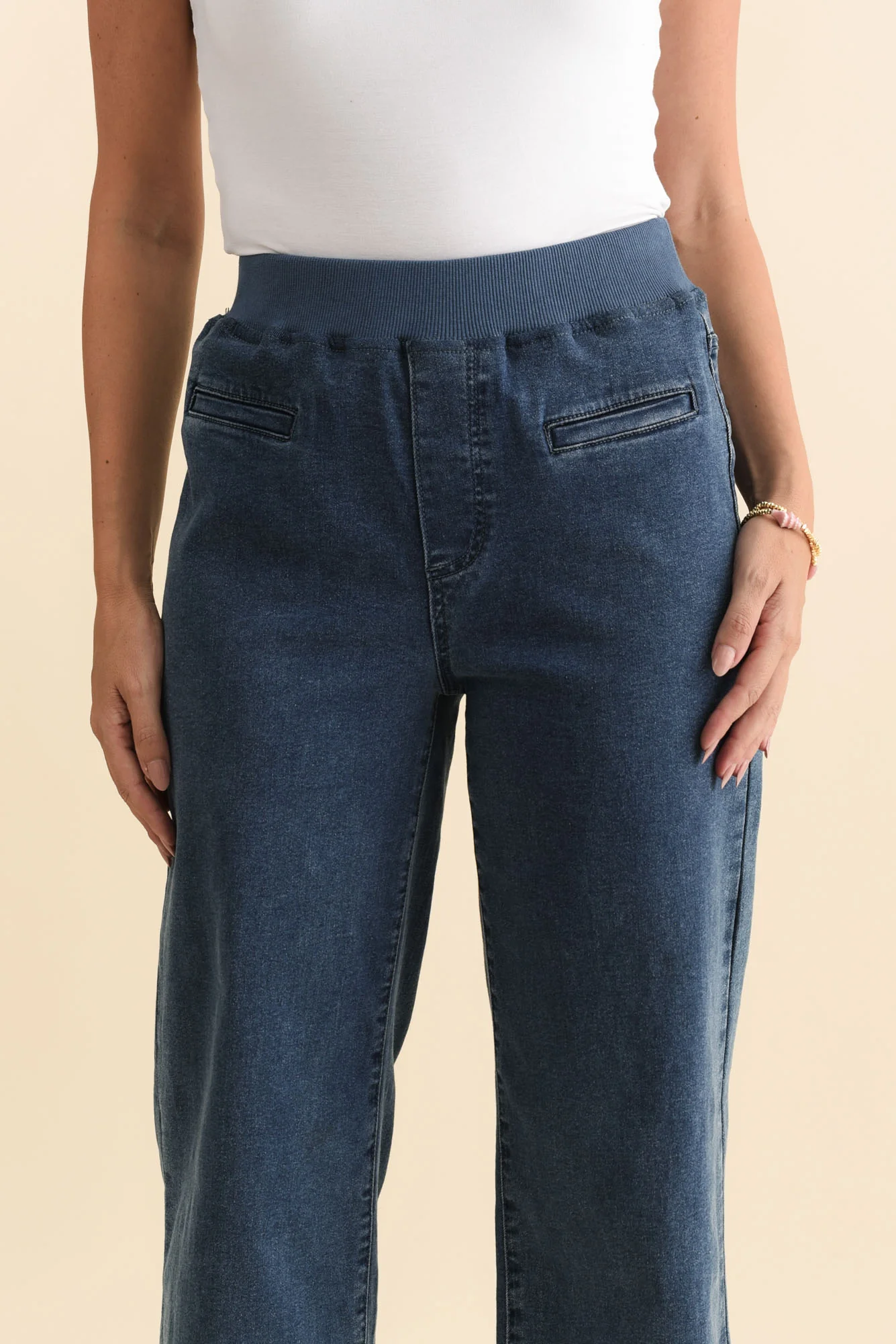 Maddy Blue Straight Leg Jeans - Image 7