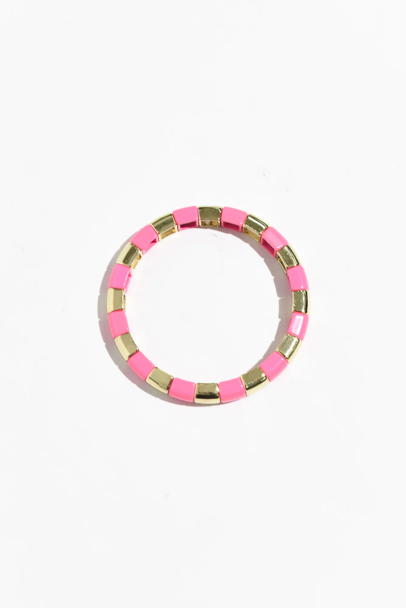 Maisey Pink Beaded Bracelet - Image 2