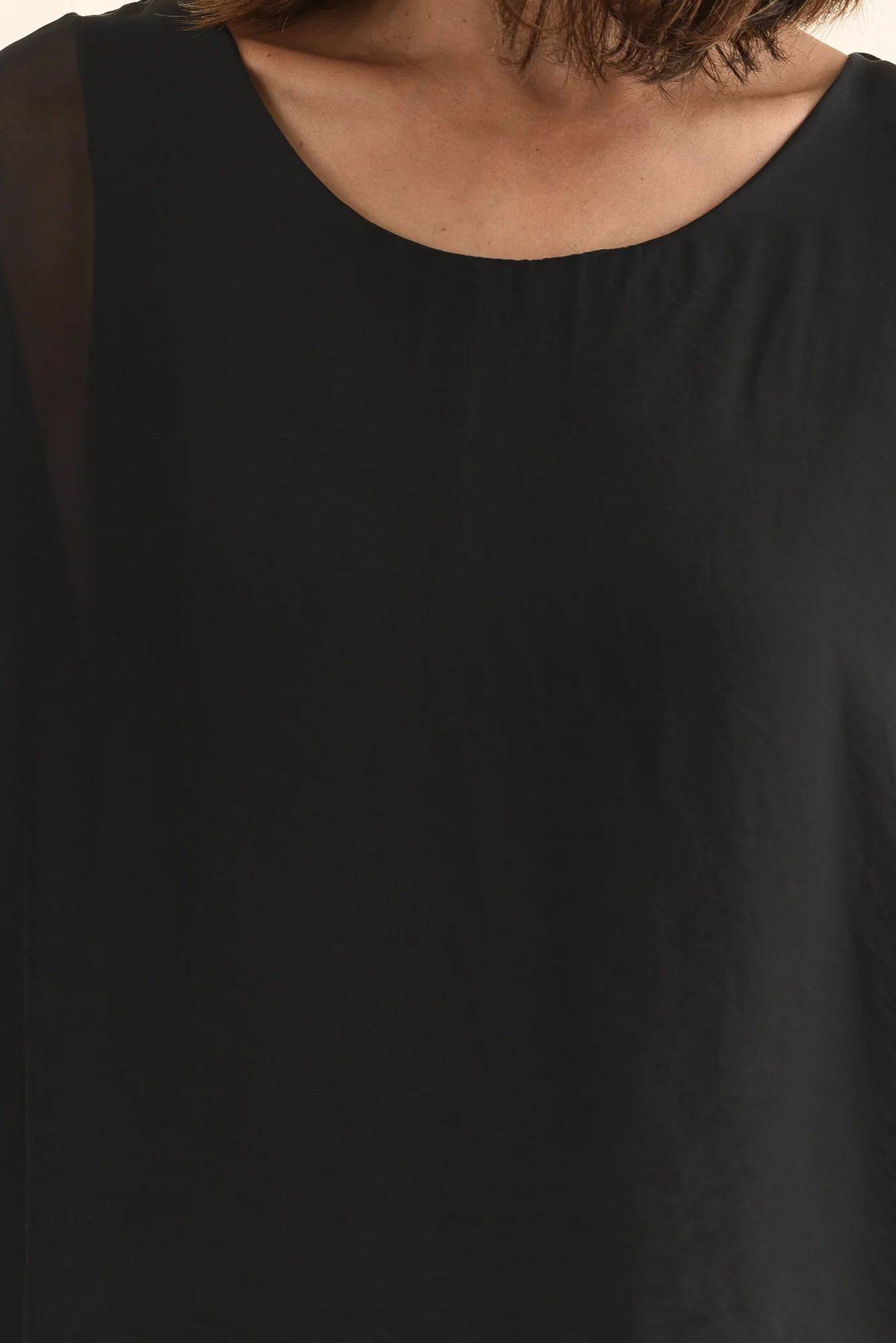 Myers Black Silk Layer Top - Image 6