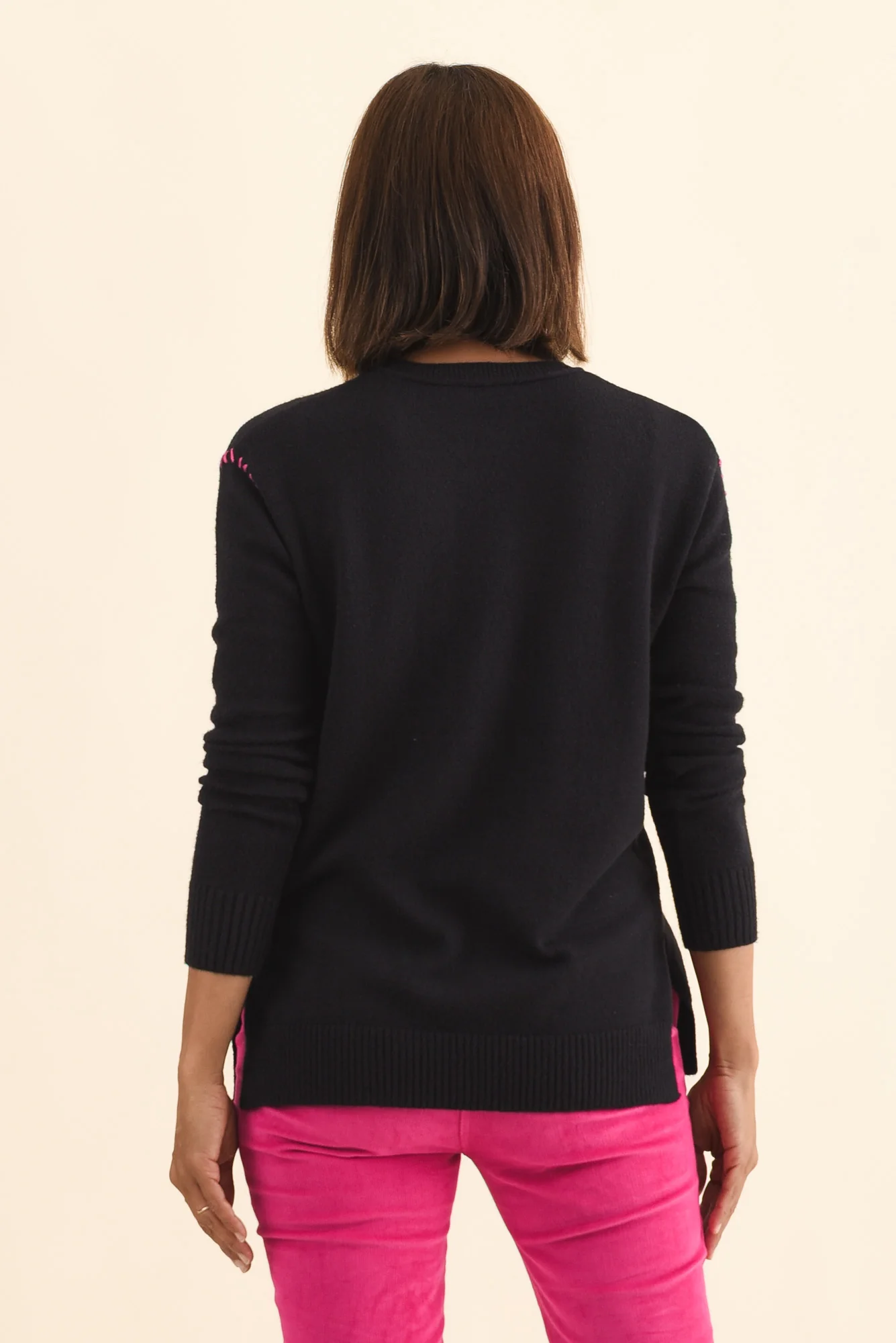Rowley Black Star Knit Jumper - Image 5