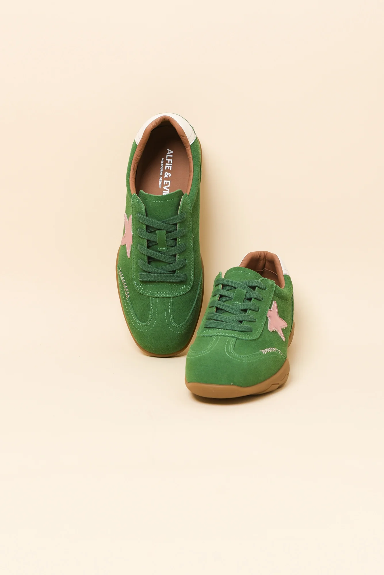 Truce Green Star Suede Sneaker - Image 2