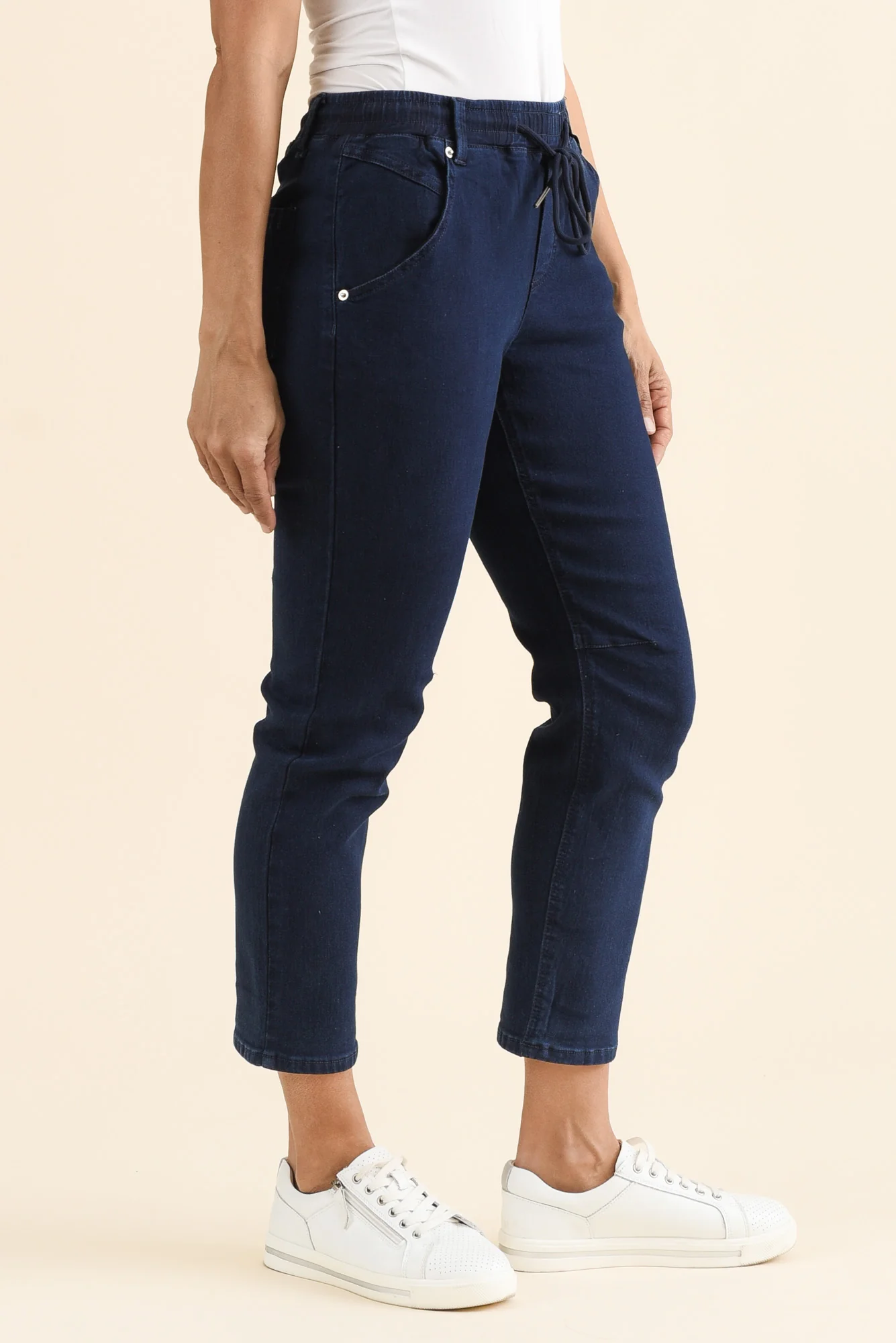 Whistler Navy Cotton Jogger Pants - Image 3