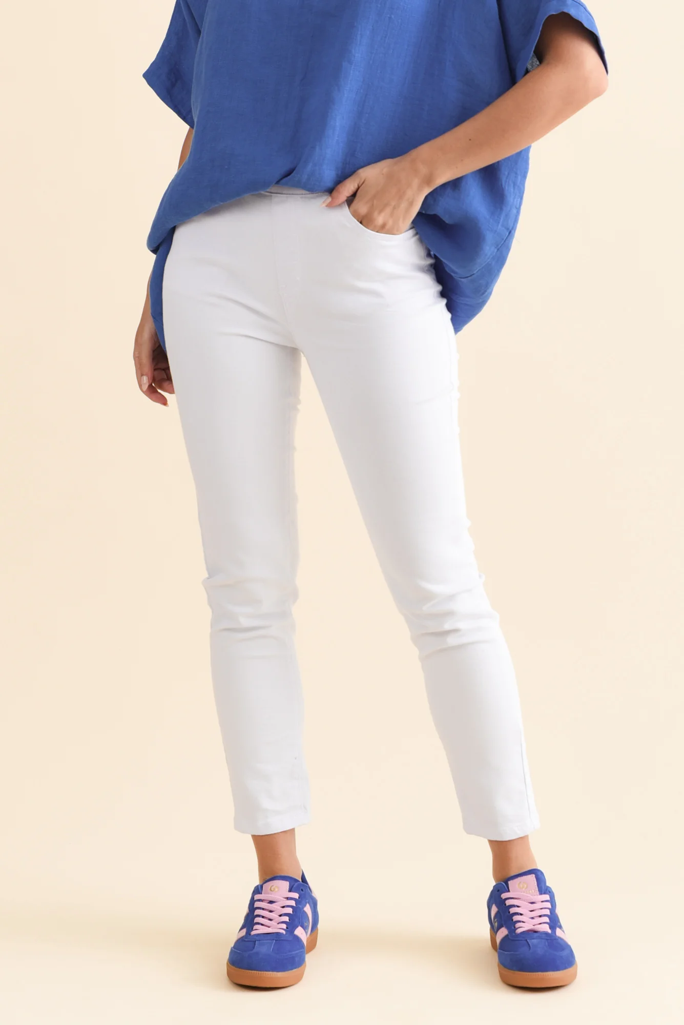 Zadie White Stretch Jeans
