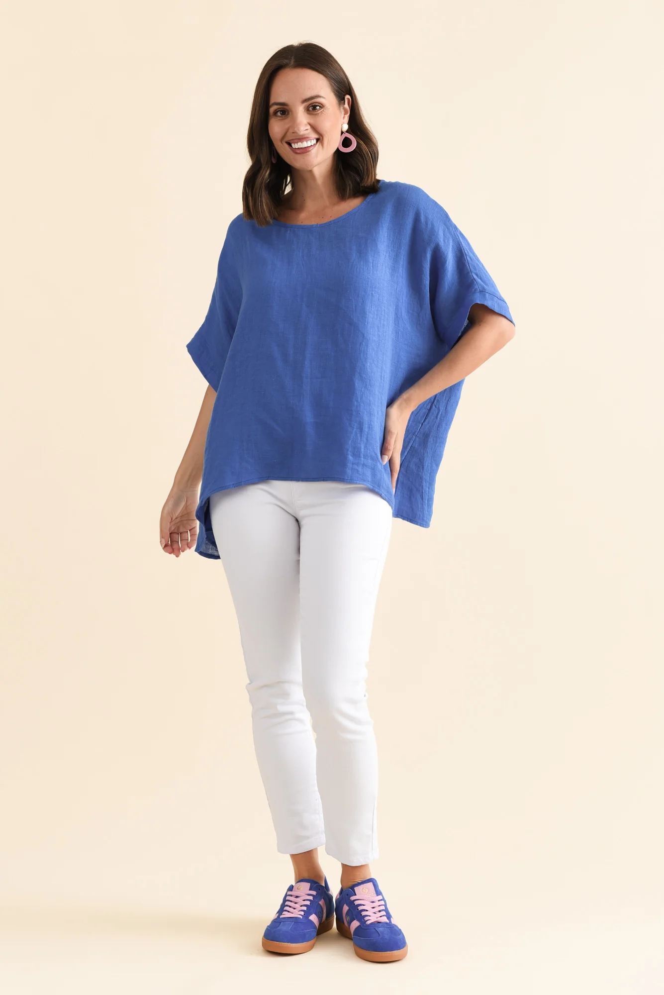Zadie White Stretch Jeans - Image 2